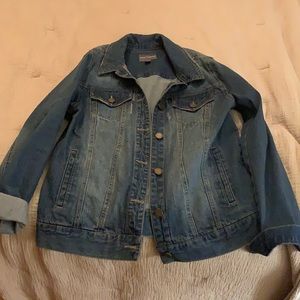 Market and spruce denim jacket. Never been worn